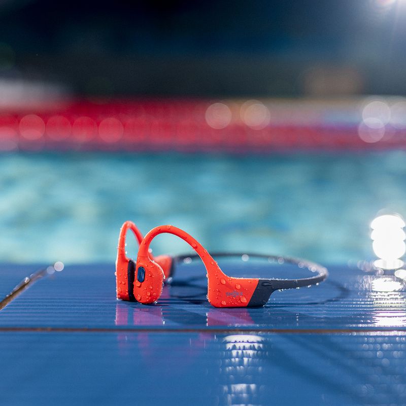 Drahtlose Kopfhörer Shokz OpenSwim Pro red 19