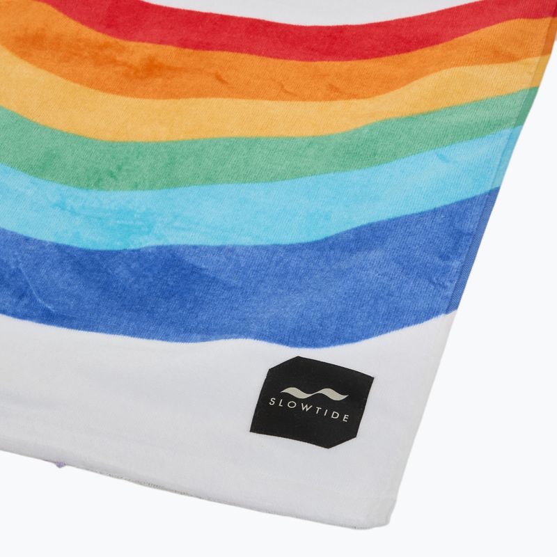Slowtide Roygbiv Beach weißes Handtuch 2