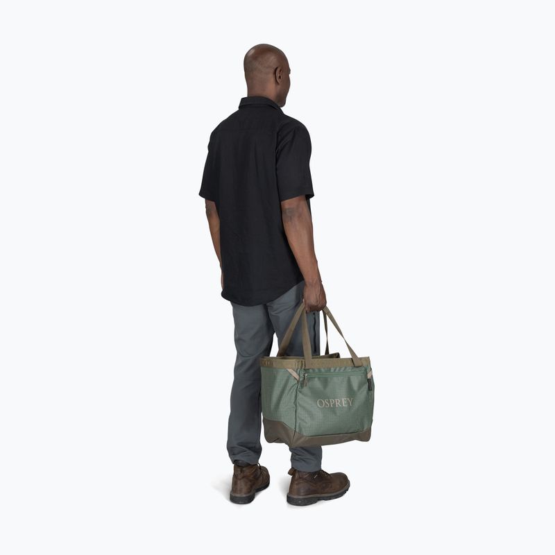 Osprey Transporter Gear Tote 28 l Kiefer Blatt / earl grau Reisetasche 5