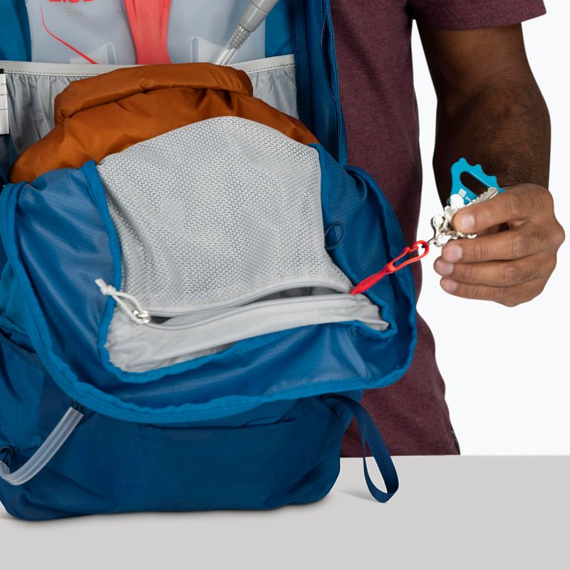 Wander Rucksack Herren Osprey Talon 11 l scoria blue/ night shift 14