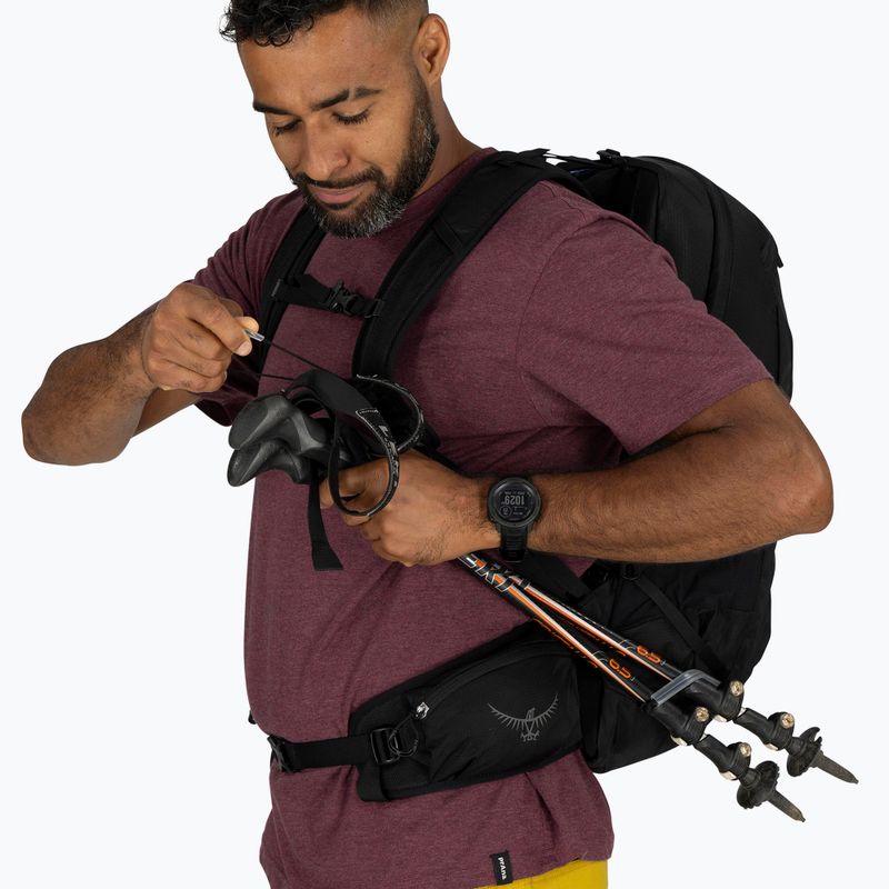 Osprey Talon 22 l schwarz / kohlegrau Herren Wanderrucksack 9