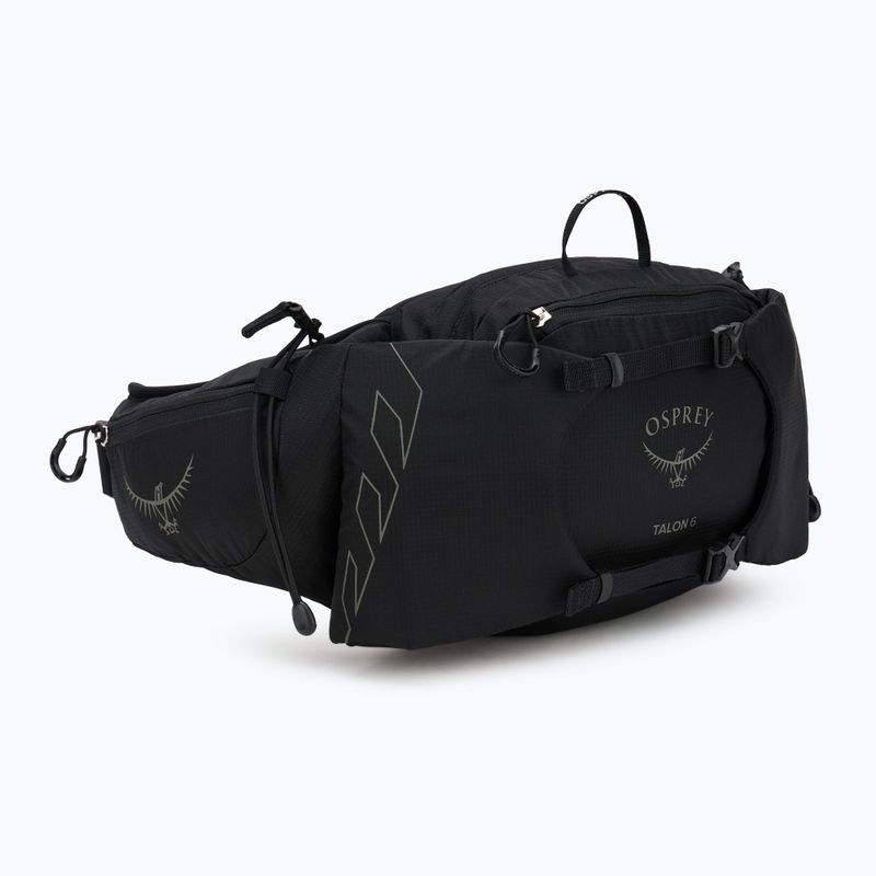 Osprey Talon 6 l schwarz / kohlegrau Nierentasche 2