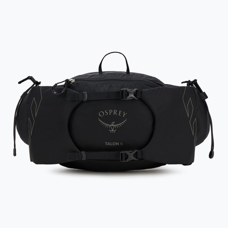Osprey Talon 6 l schwarz / kohlegrau Nierentasche 3