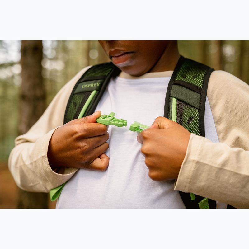 Wander Rucksack Kinder Osprey Talon Jr 11 l green canopy 13