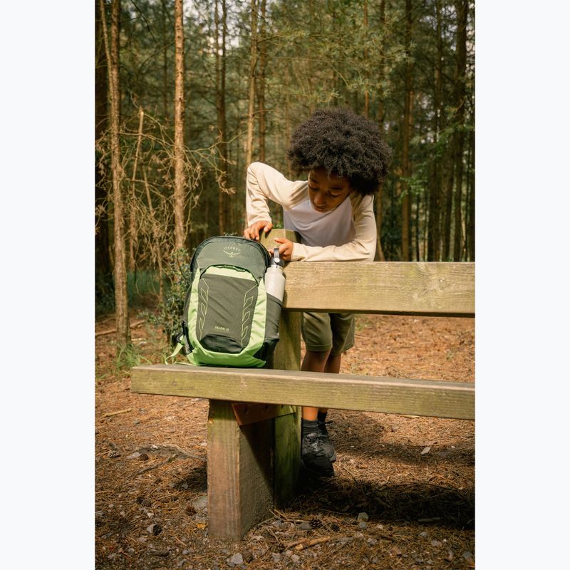 Wander Rucksack Kinder Osprey Talon Jr 11 l green canopy 14
