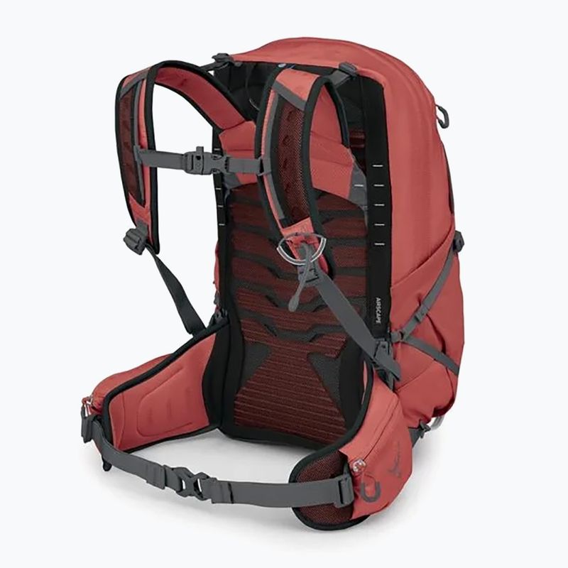 Osprey Tempest 22 l rot Pampas / Kohle grau Frauen Wandern Rucksack 3