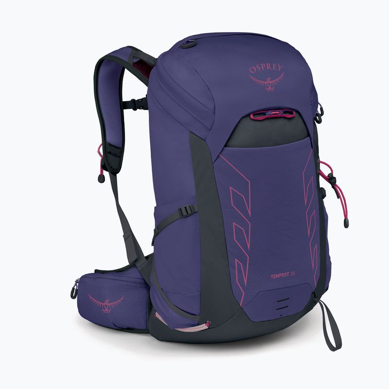 Wander Rucksack Damen Osprey Tempest 26 l deep fig/ hotspot pink 2