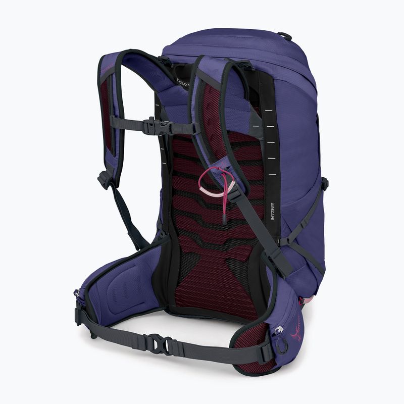 Wander Rucksack Damen Osprey Tempest 26 l deep fig/ hotspot pink 4