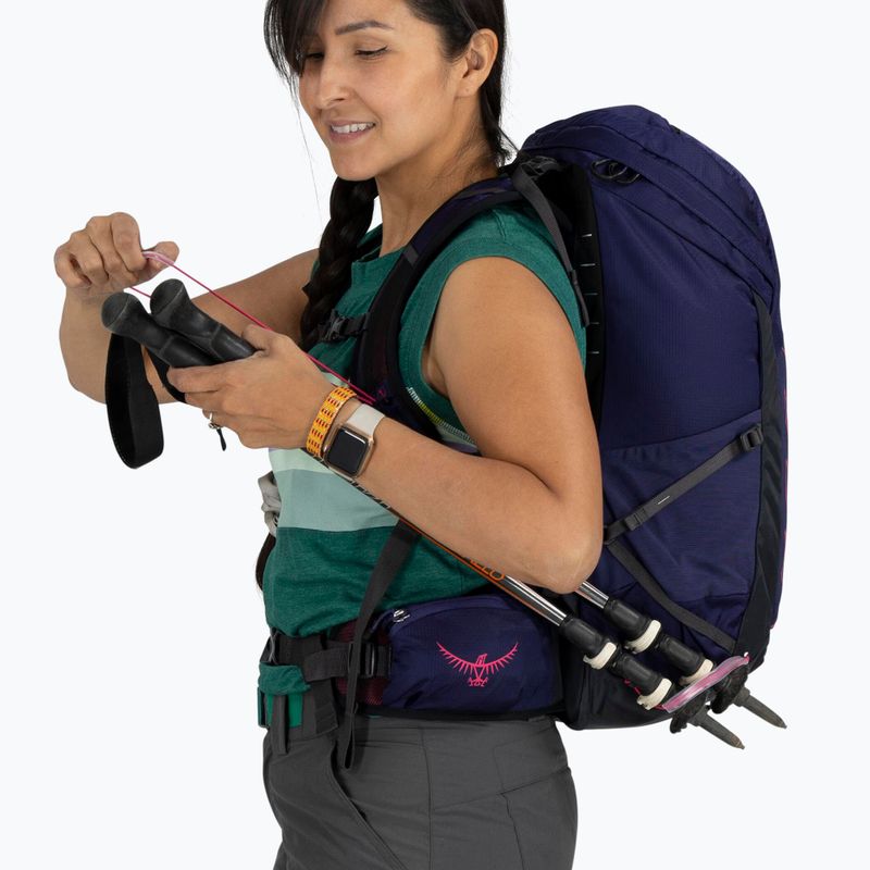 Wander Rucksack Damen Osprey Tempest 26 l deep fig/ hotspot pink 8