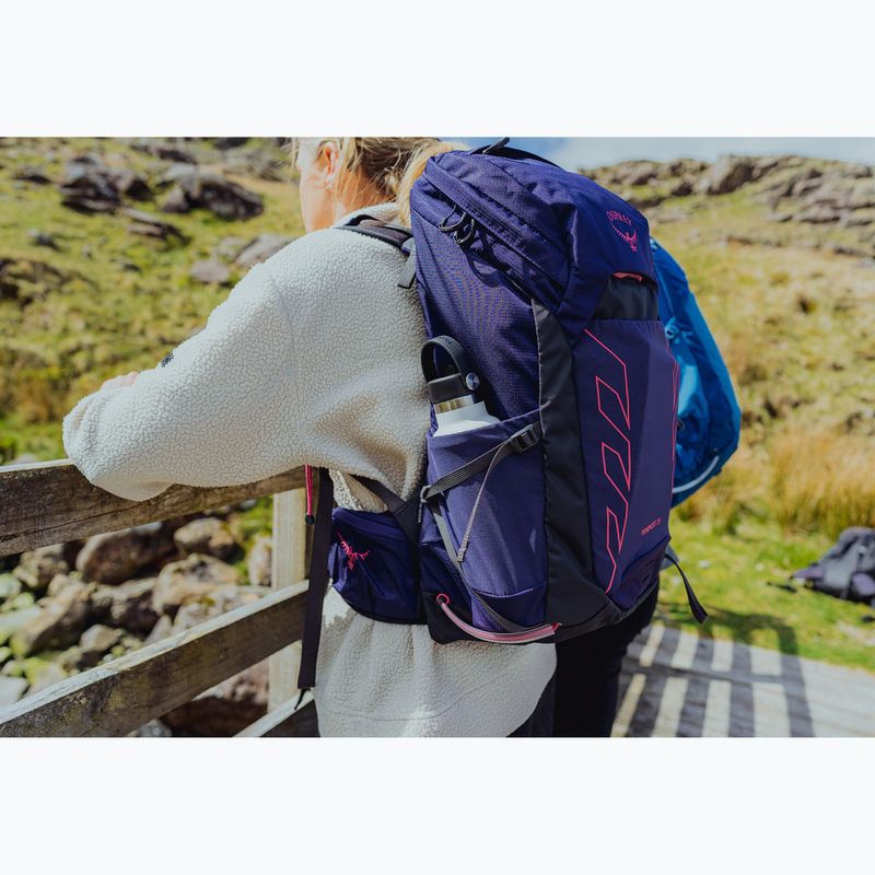 Wander Rucksack Damen Osprey Tempest 26 l deep fig/ hotspot pink 11