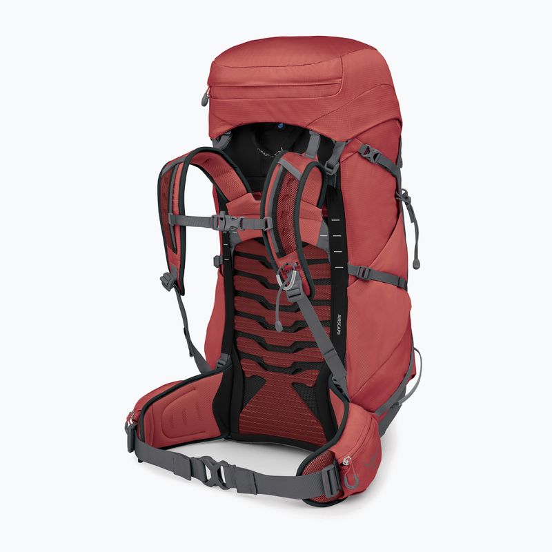 Damen-Trekking-Rucksack Osprey Tempest 44 l rot Pampa/Koal Grau 3