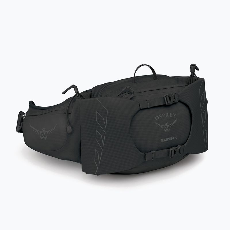 Bauchtasche Osprey Tempest 6 l black/ coal grey