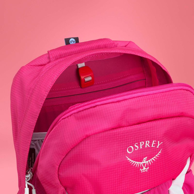 Wander Rucksack Kinder Osprey Talon Jr 11 l hotspot pink 9
