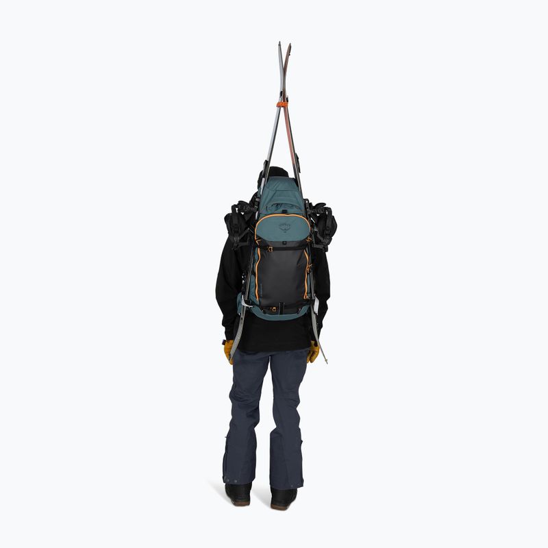 Skitourenrucksack Osprey Soelden 45 l cascade blue/raven black 9