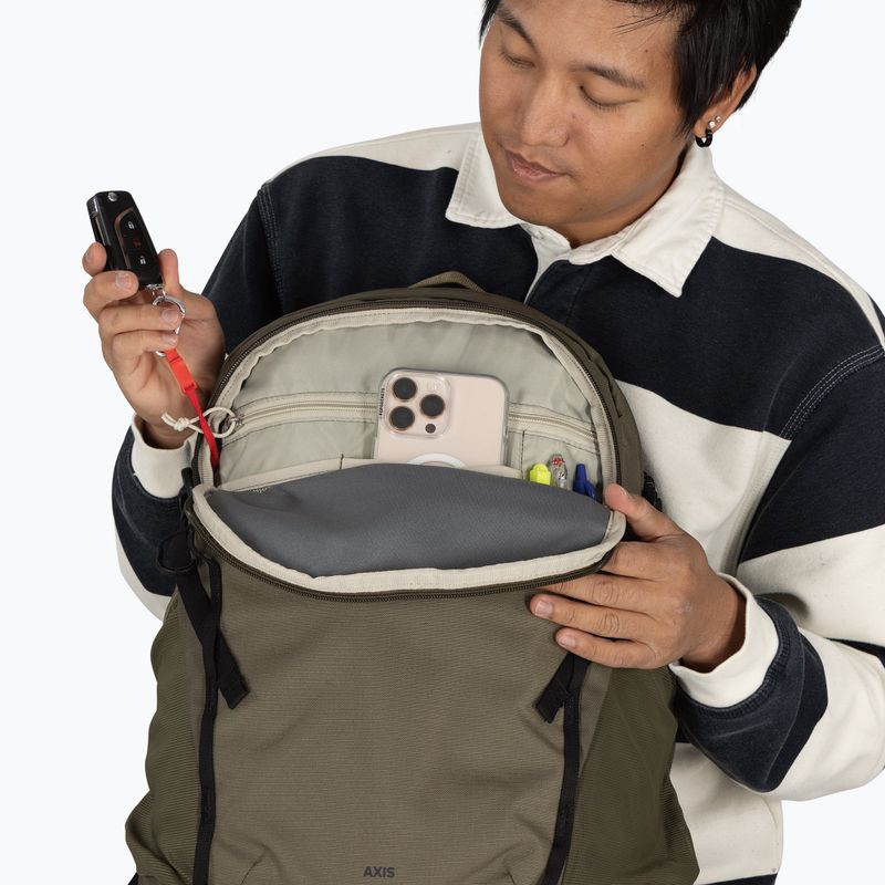 Cityrucksack Osprey Axis 24 l earl grey 9