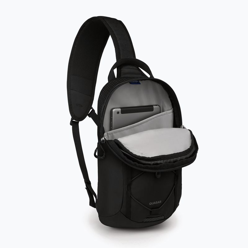 Stadtrucksack für eine Schulter Osprey Quasar Sling 6 l black 5