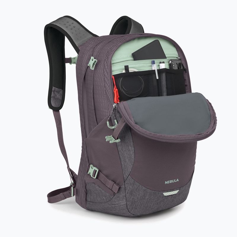 City-Rucksack Osprey Nebula 32 l graphite/purple heather 4