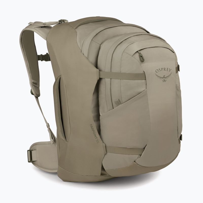 Wanderrucksack Osprey Farpoint 55 l sawdust tan 2
