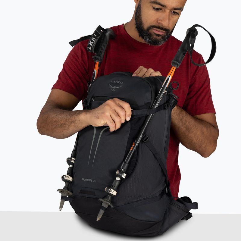 Wanderrucksack Osprey Sportlite 25 l raven black 9