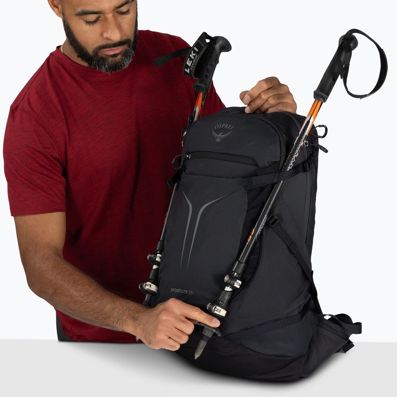 Wanderrucksack Osprey Sportlite 25 l raven black 10