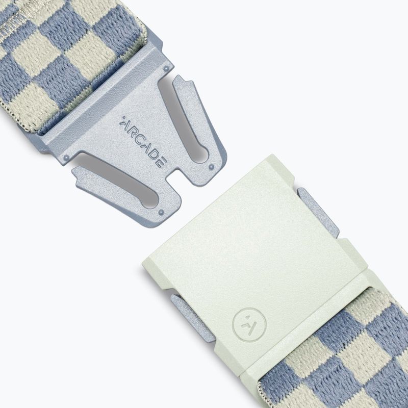 Hosengürtel Arcade Check sky/sage 4