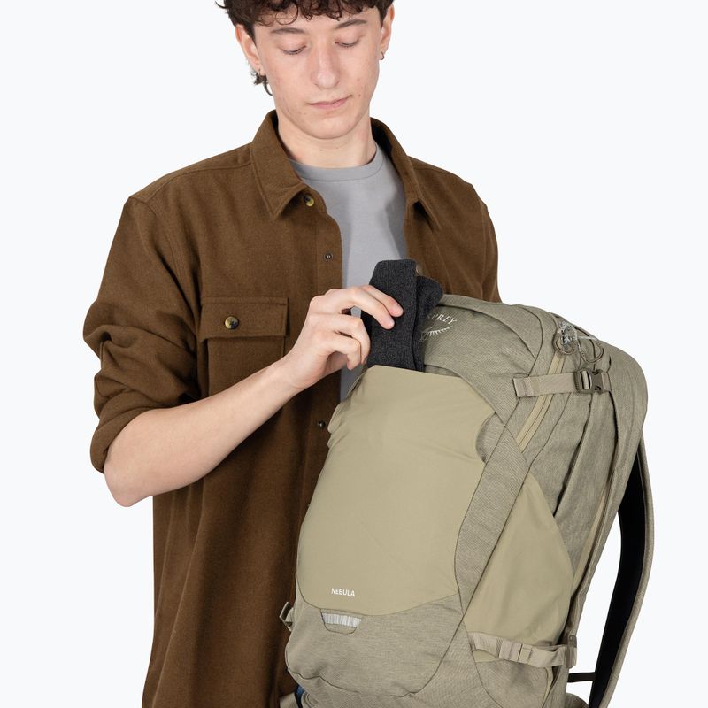 Cityrucksack Osprey Nebula Driftshade 32 l olive tan 9
