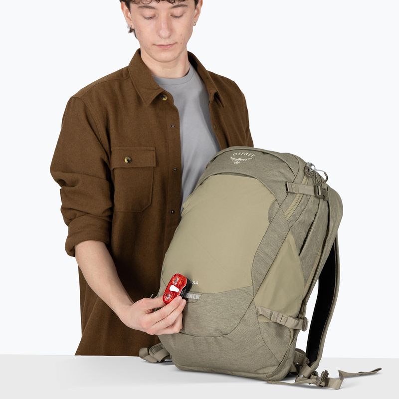 Cityrucksack Osprey Nebula Driftshade 32 l olive tan 10