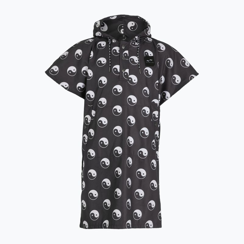 Slowtide Sun Moon Quick-Dry schwarzer Poncho