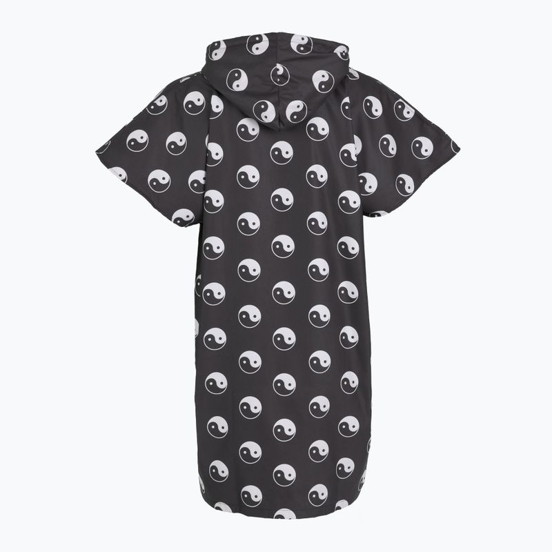 Slowtide Sun Moon Quick-Dry schwarzer Poncho 2