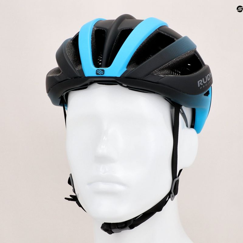 Fahrradhelm Rudy Project Venger Road schwarz-blau HL6616 13