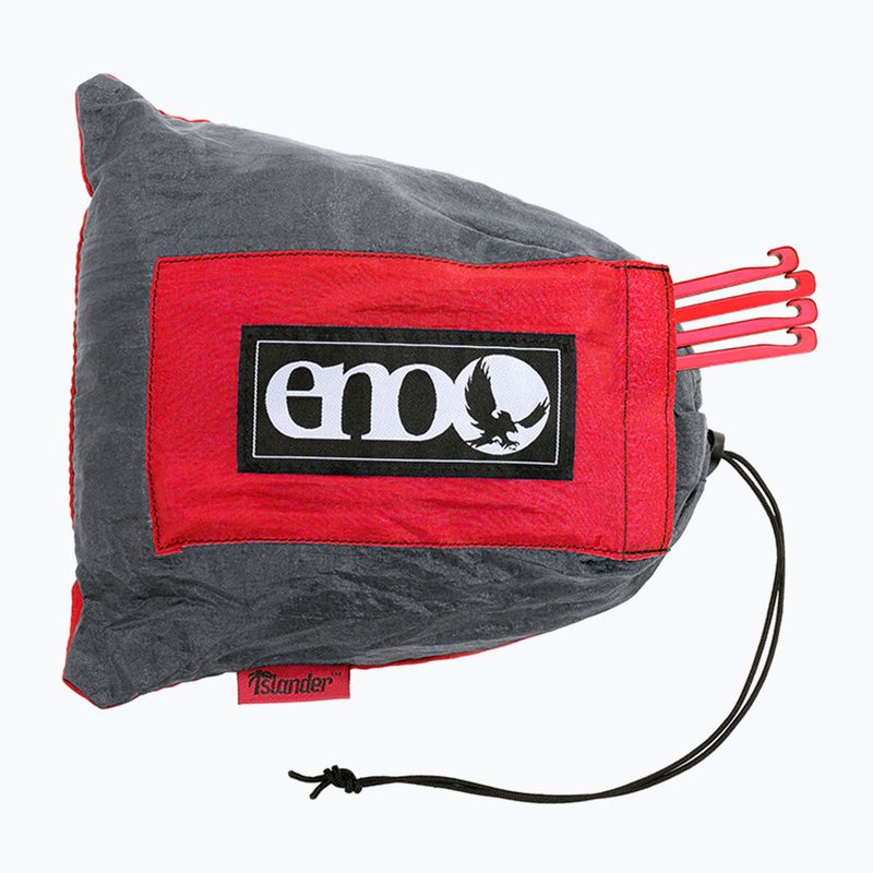 ENO Islander Picknickdecke rot/kohlefarben 4