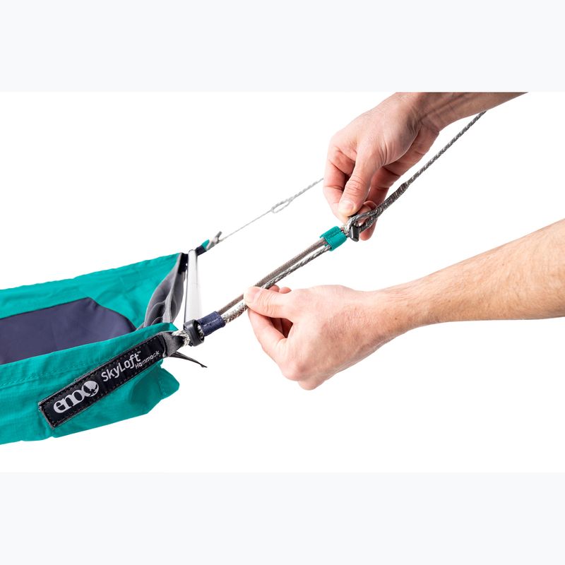 ENO SkyLoft seafoam/navy Wanderhängematte 8