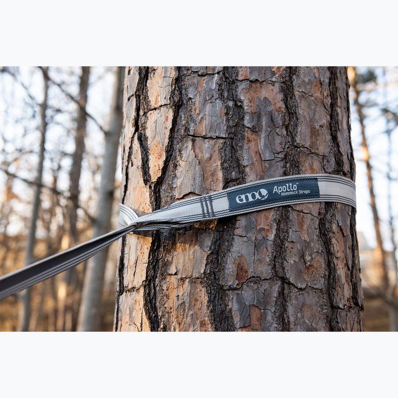Befestigungsgurt für Hängematte ENO Apollo Hammock grey/charcoal