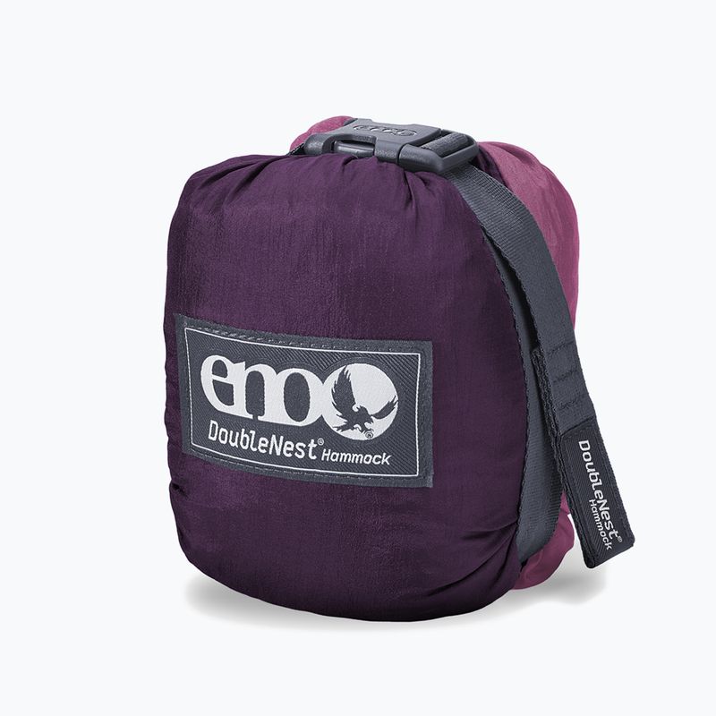 Trekking Outdoor Hängematte ENO DoubleNest plum/berry 2