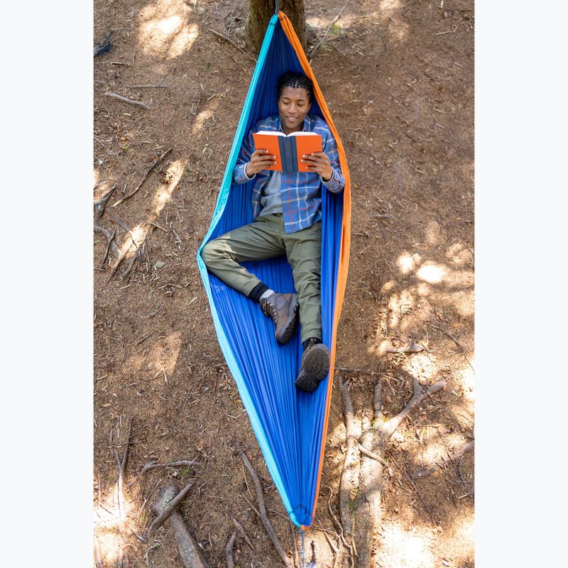 ENO DoubleNest Wanderhängematte aqua / saphir / amber 8