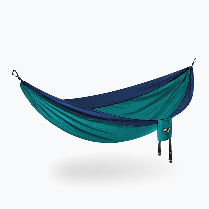 ENO SingleNest seafoam / navy Wanderhängematte