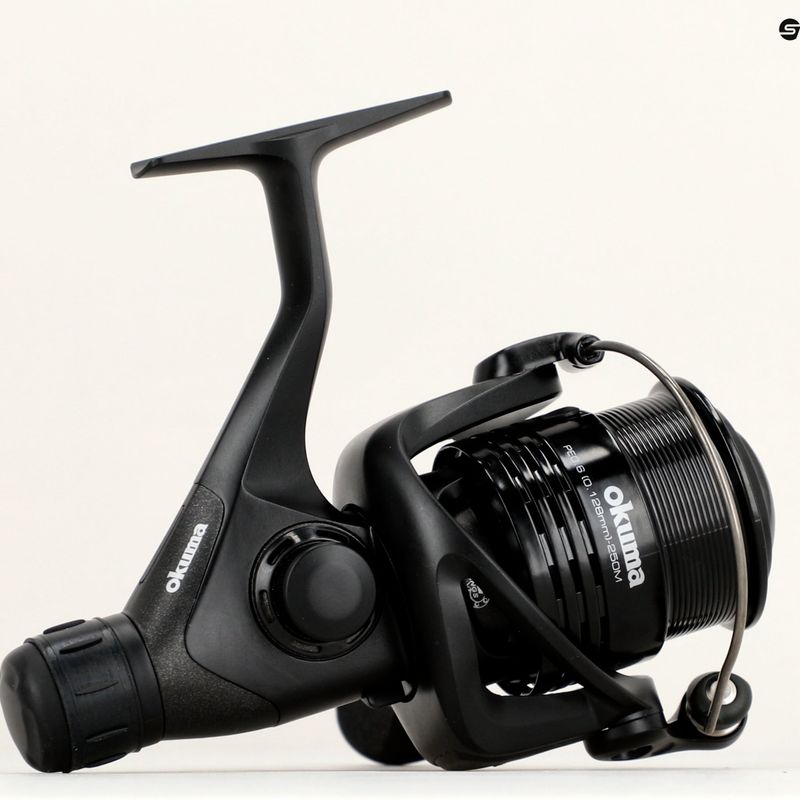 Okuma Carbonite Match Rd schwarz CRM-4000S Posenangelrolle 5