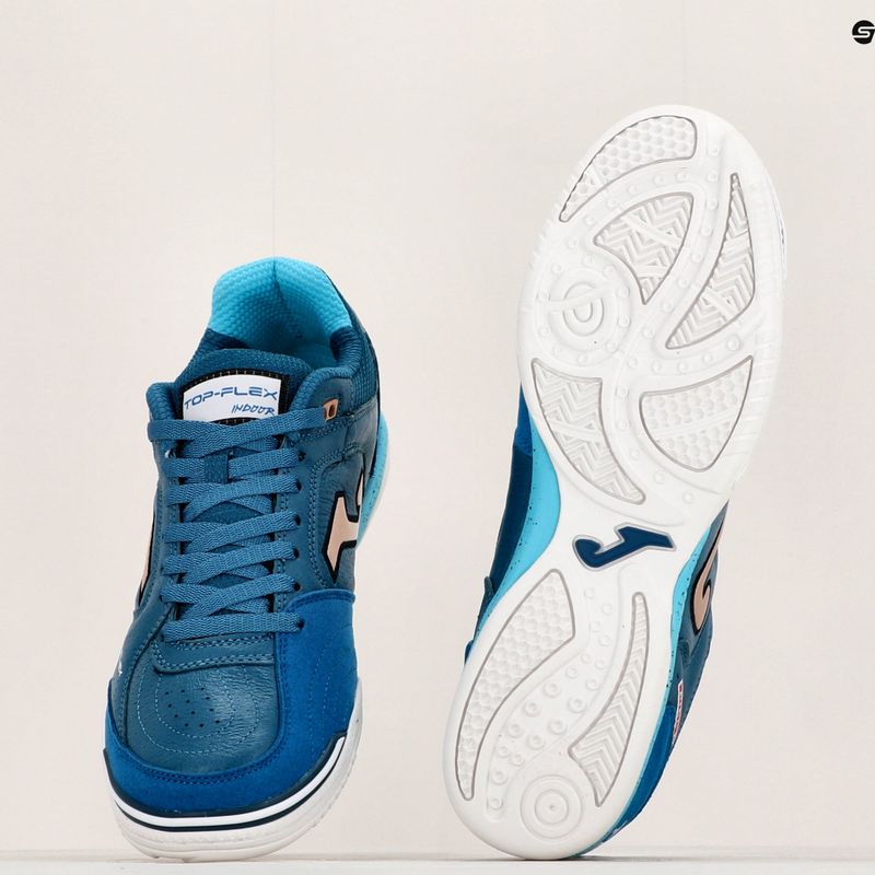 Herren-Fußballschuhe Joma Top Flex IN petroleum/gold 14