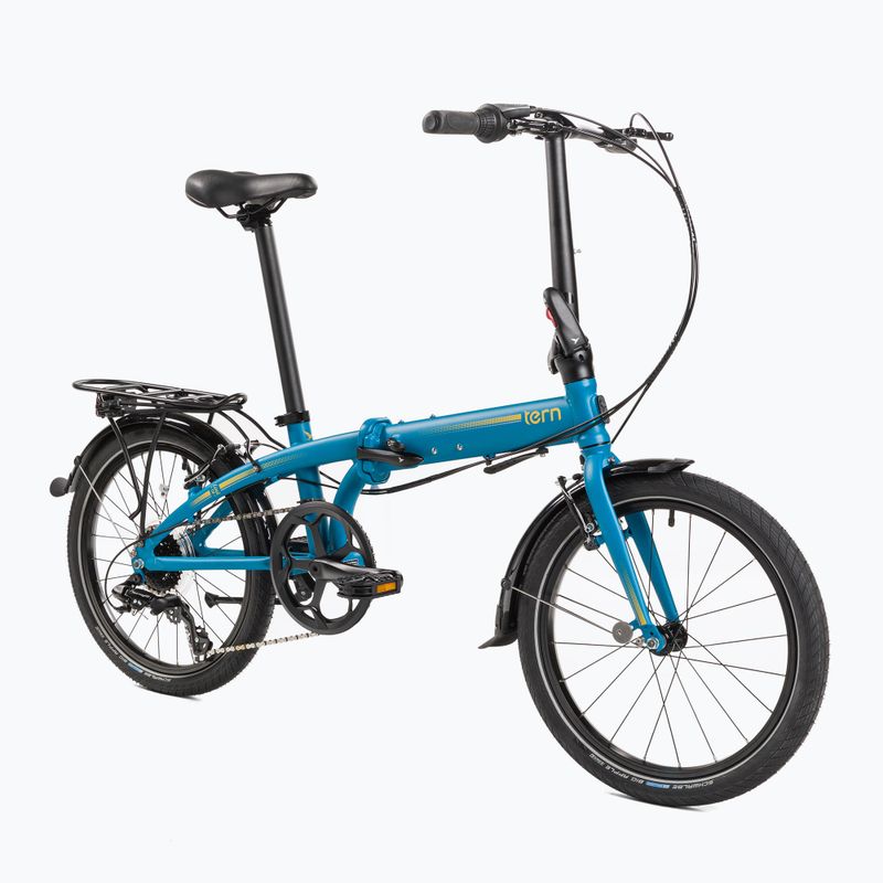 Tern Faltrad Stadt blau LINK C8 2
