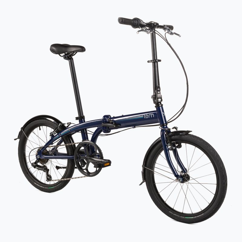 Faltbares Stadtrad Tern LINK B7 marineblau 2