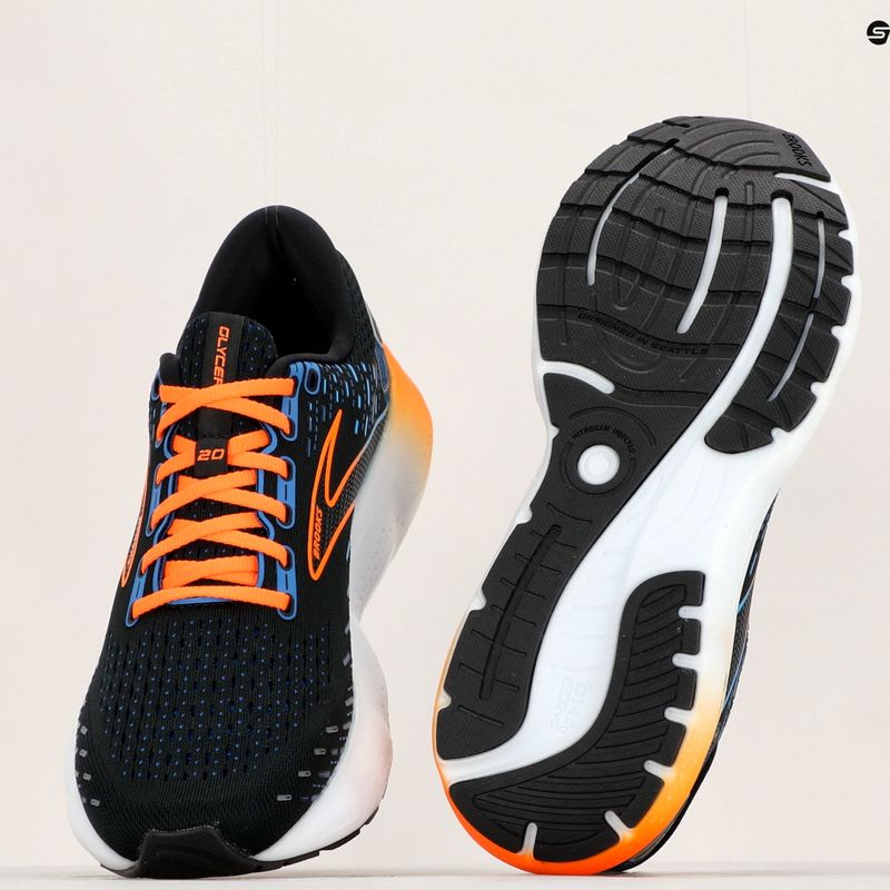 Brooks Glycerin 20 Herren Laufschuhe schwarz 1103821D035 12