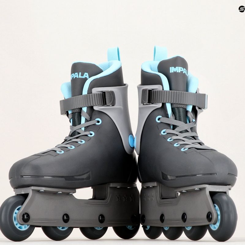 Inline-Skates Damen IMPALA Lightspeed Inline Skate blau-grau IMPINLINE1 13