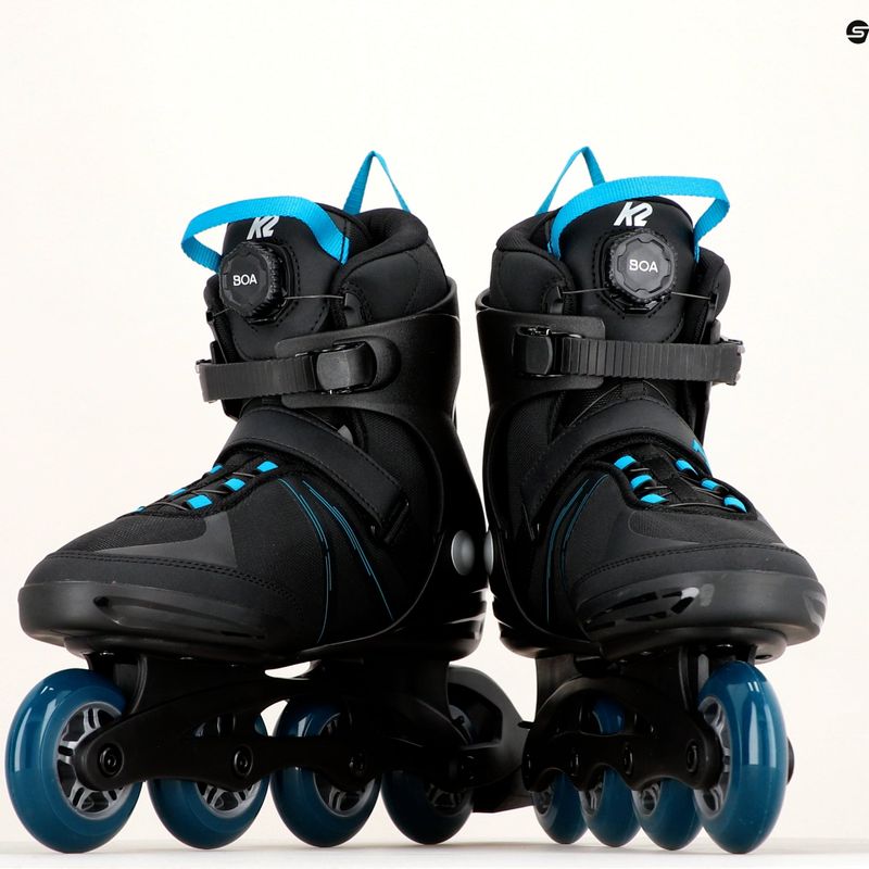 Inline-Skates Herren K2 F.I.T. 8 Pro schwarz-blau 3H/11/75 12