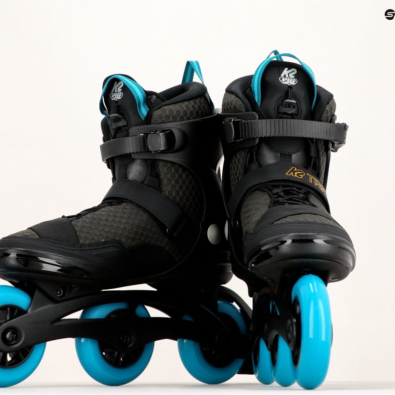 Inline-Skates Herren K2 Trio LT 1 schwarz-orange 3H6/11/85 13