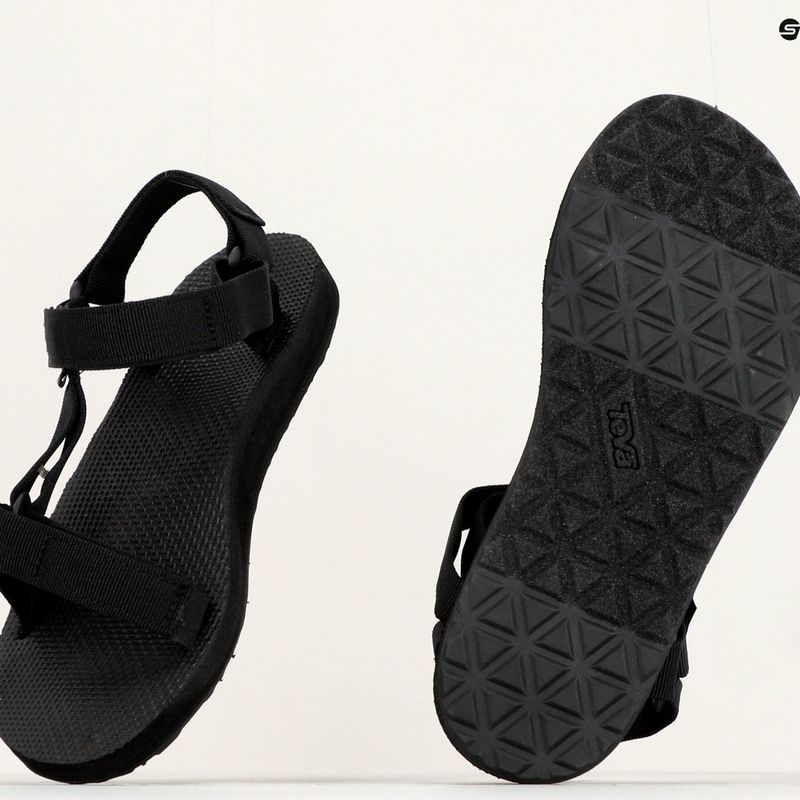 Damen-Trekking-Sandalen Teva Original Universal schwarz 1003987 10