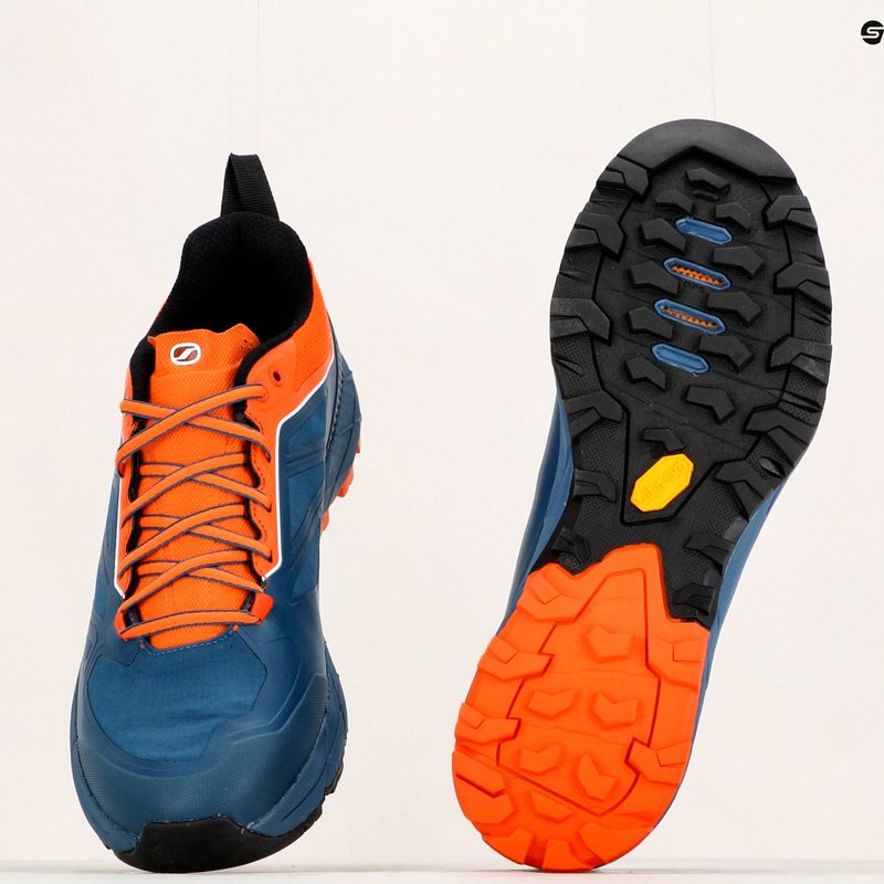 Herren-Trekkingstiefel SCARPA Rapid GTX navy blau-orange 72701 14