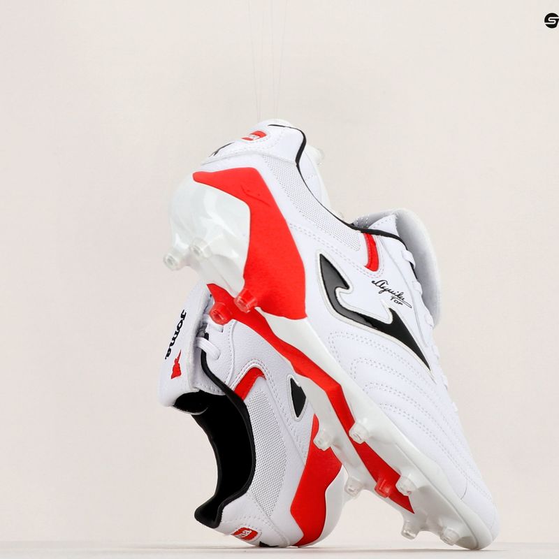 Joma Aguila Cup FG Herren Fußballschuhe weiß/rot 18