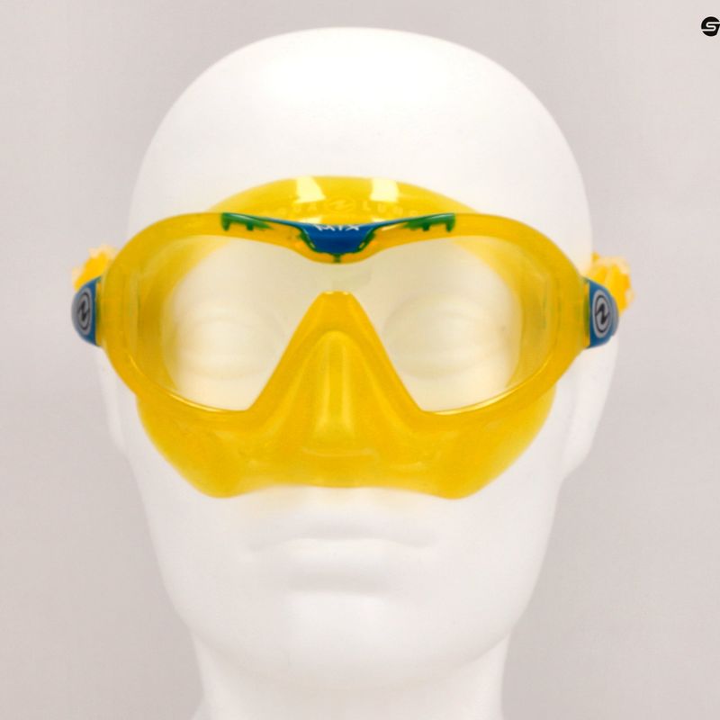 Aqualung Mix Kindertauchmaske gelb/petrol MS5560798S 7