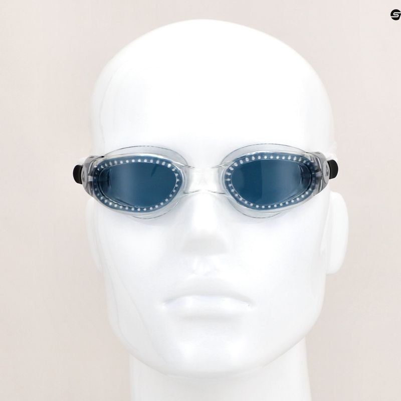 Aquasphere Kaiman Compact transparent/rauchfarben Schwimmbrille EP3230000LD 7