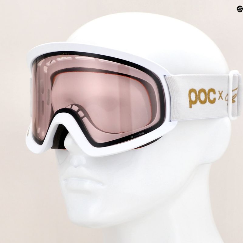 Fahrradbrille POC Ora Clarity Fabio Ed. hydrogen white/gold/light brown 9